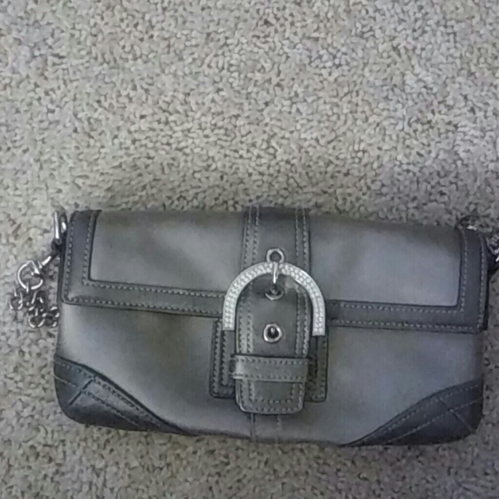 Coach mini clutch